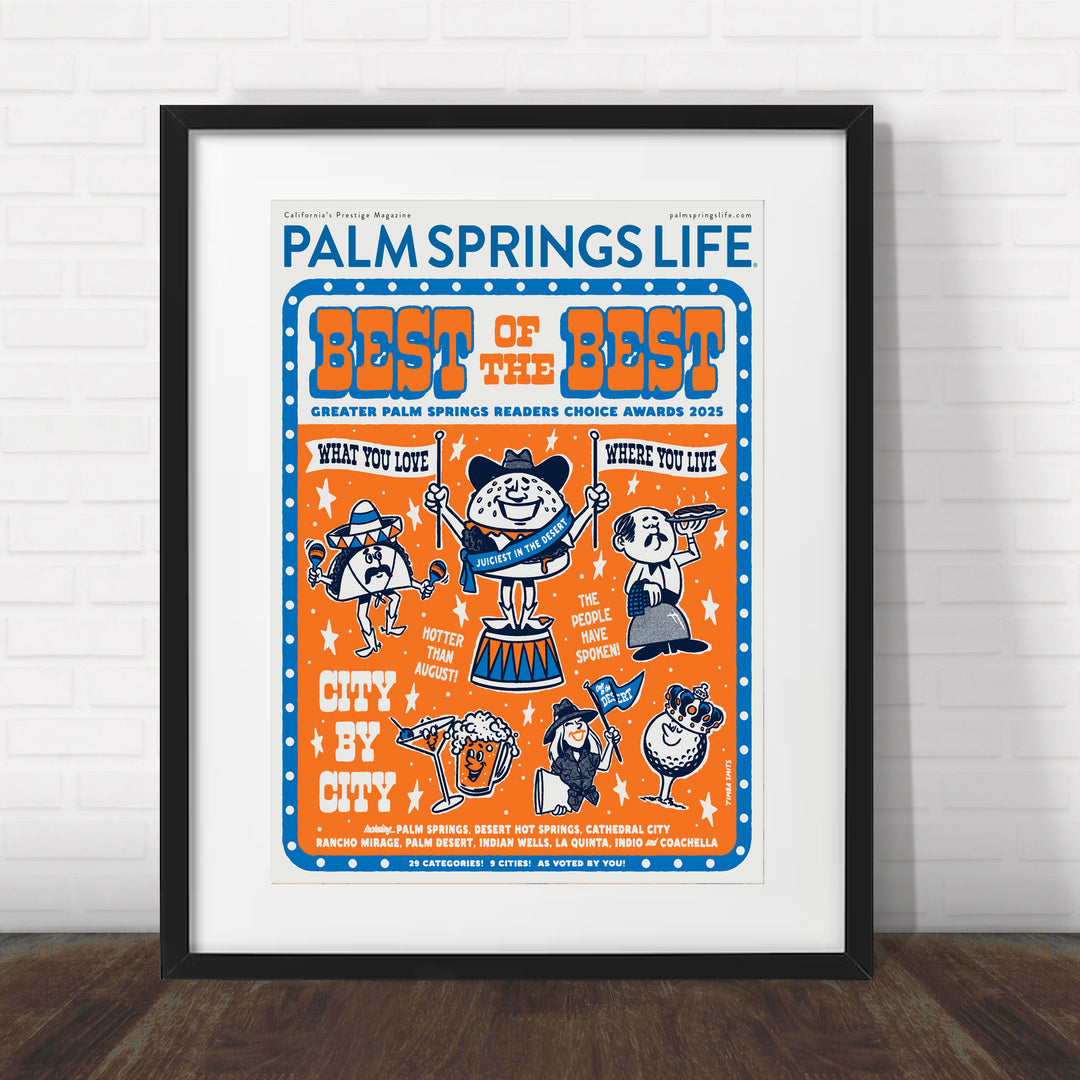 Palm Springs Life - August - 2025 - Cover Poster
