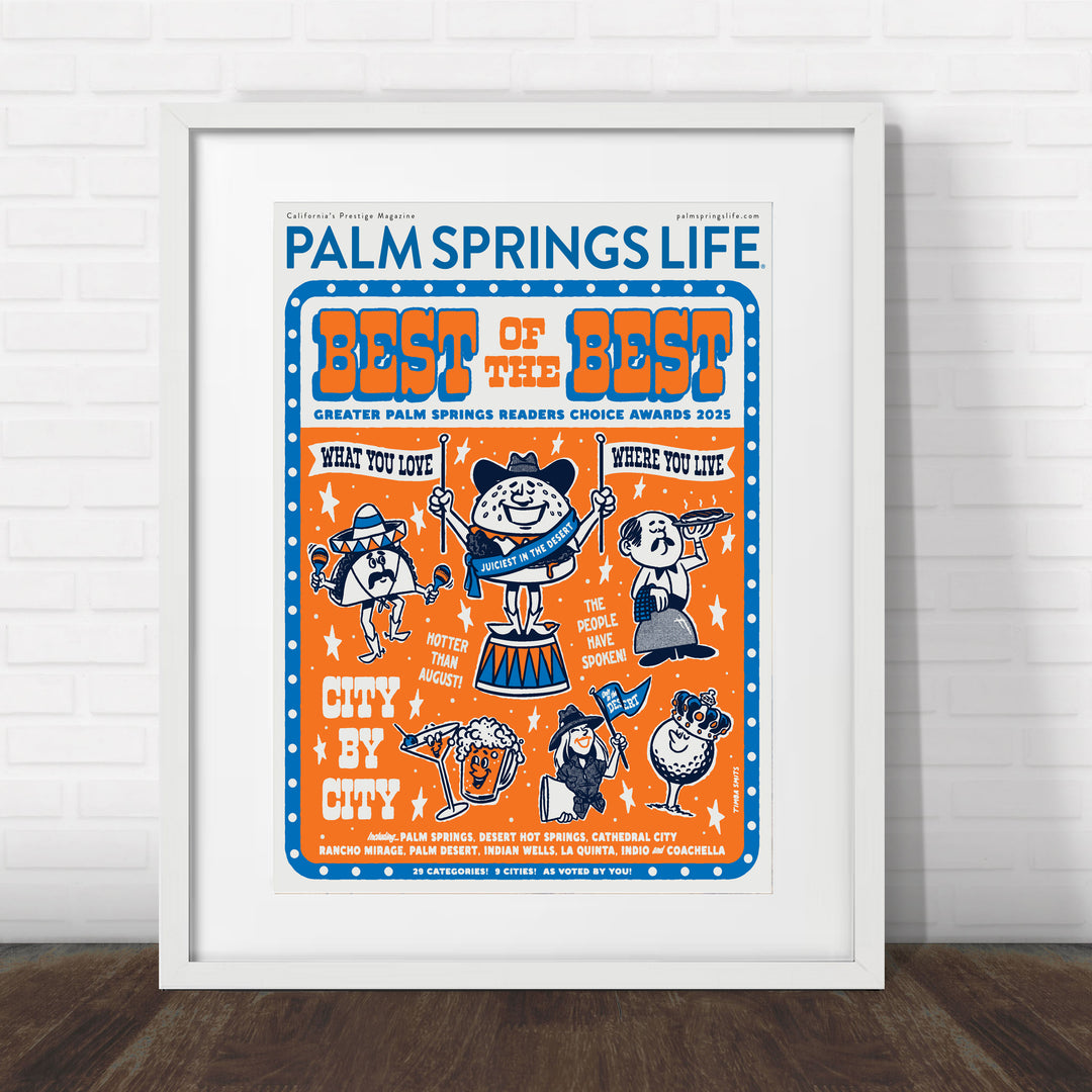 Palm Springs Life - August - 2025 - Cover Poster