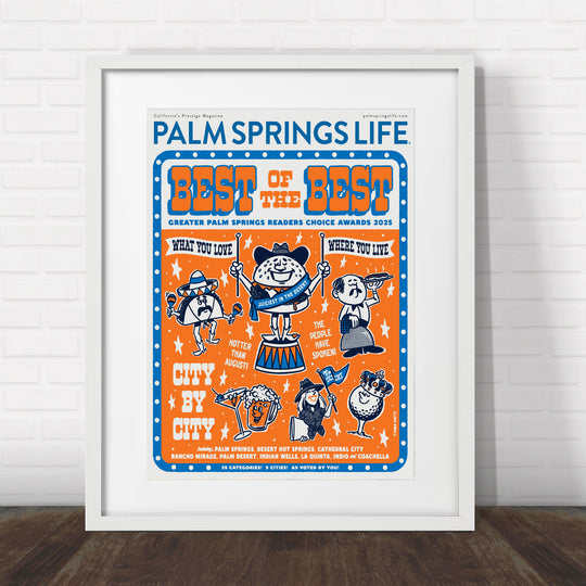Palm Springs Life - August - 2025 - Cover Poster