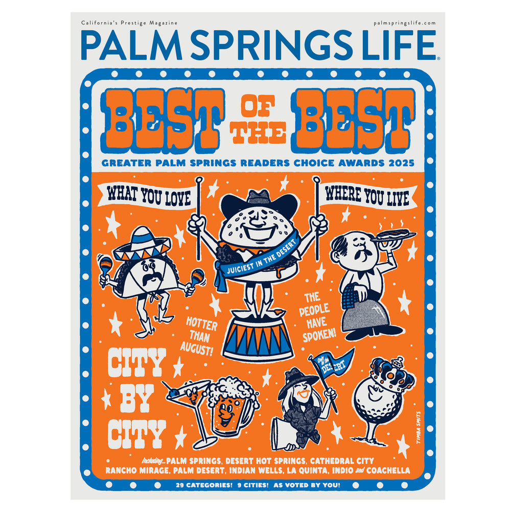 Palm Springs Life - August - 2025 - Cover Poster