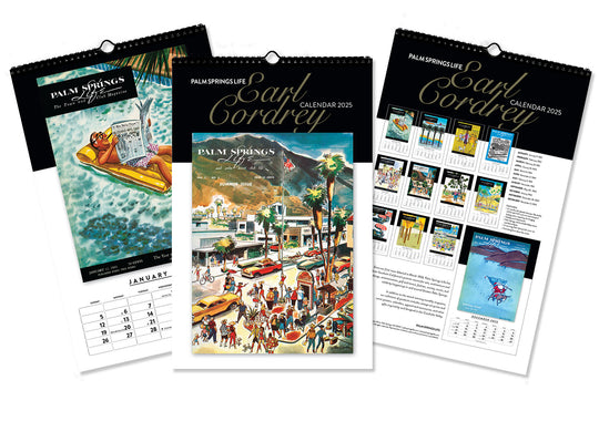 Palm Springs Life Earl Cordrey Calendar 2025