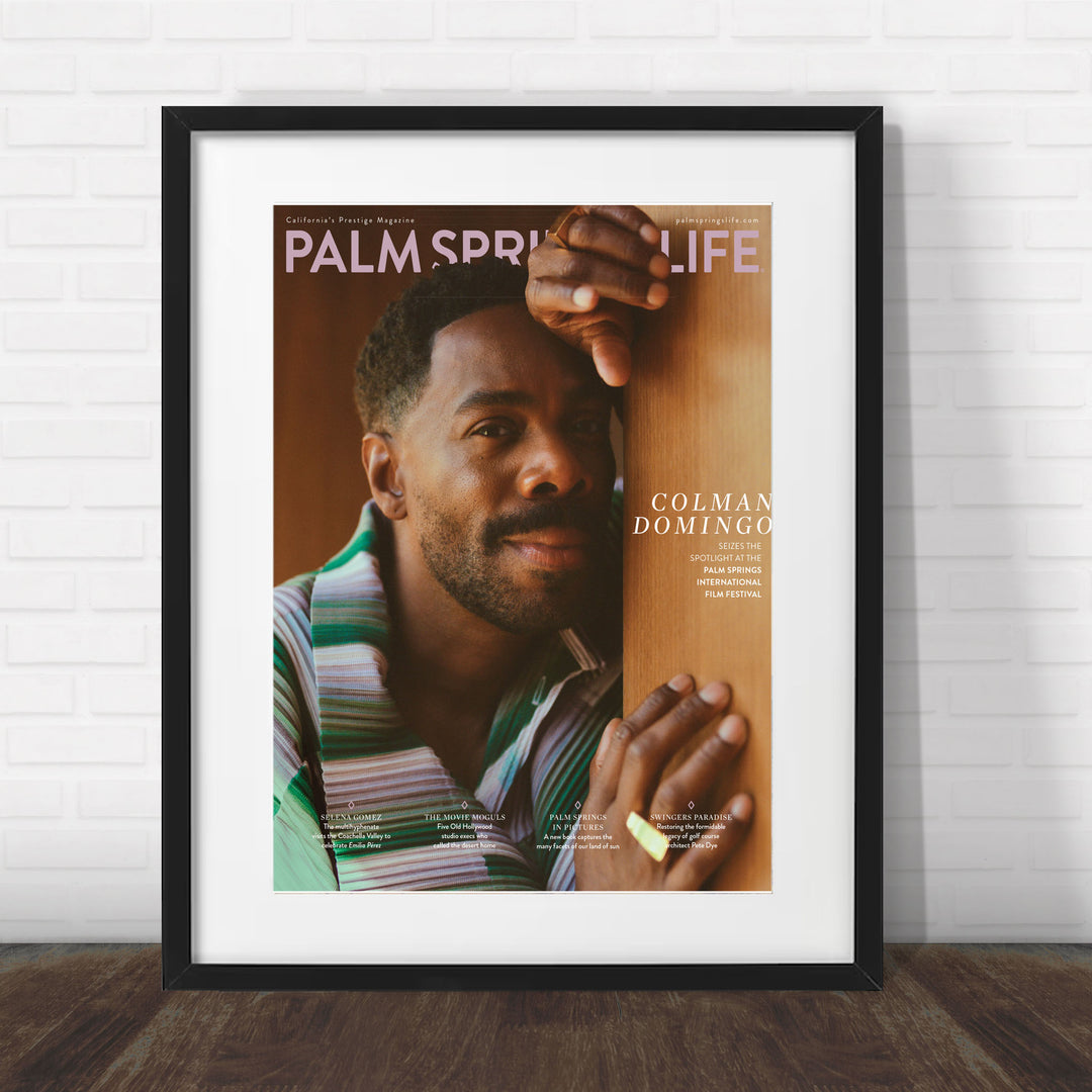 Palm Springs Life January 2025 Cover Poster (Colman Domingo) Shop