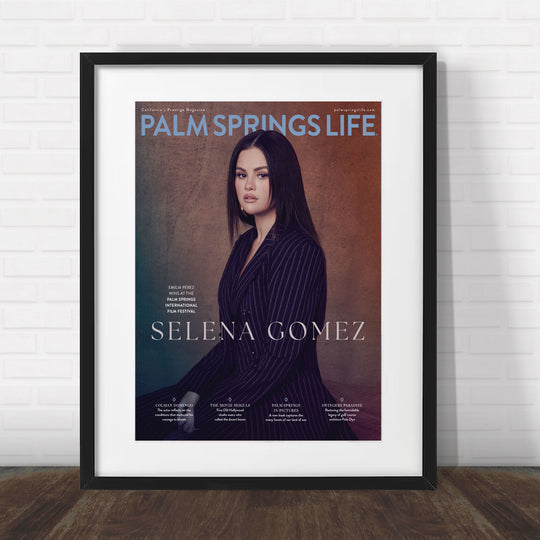 Palm Springs Life - January 2025 - Cover Poster (Selena Gomez)