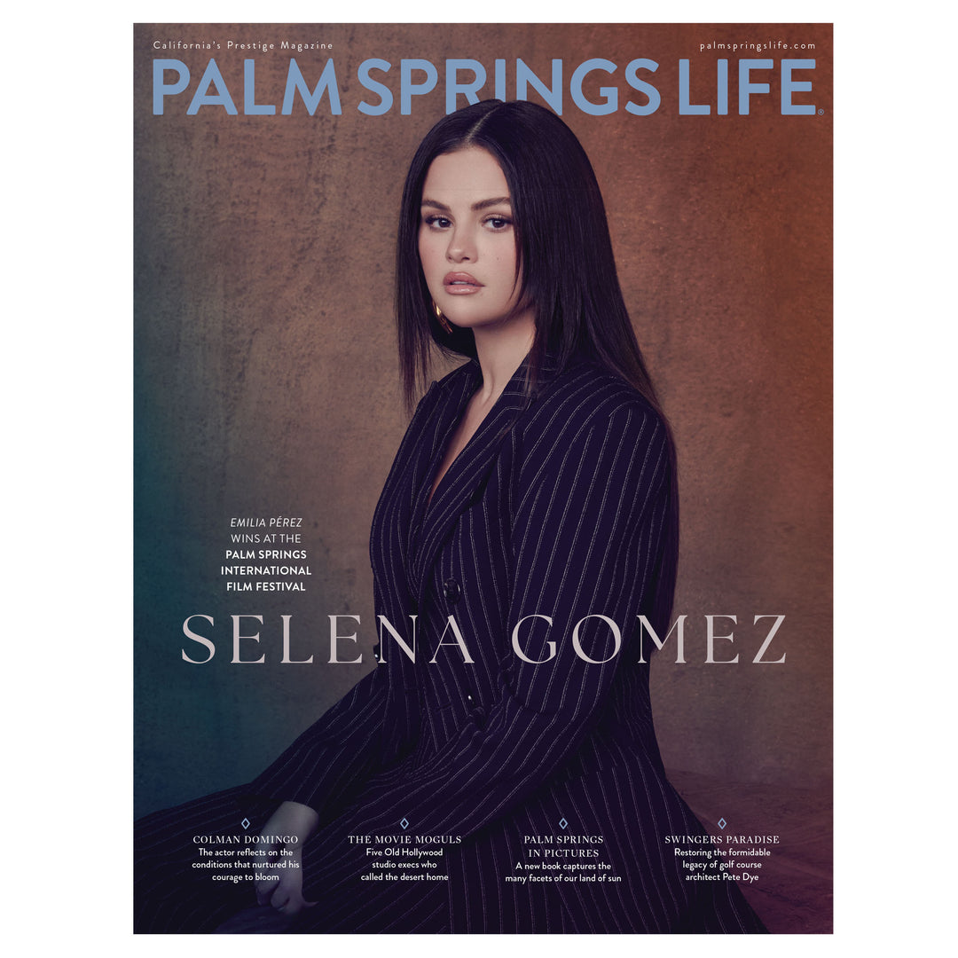 Palm Springs Life January 2025 Cover Poster (Selena Gomez) Shop