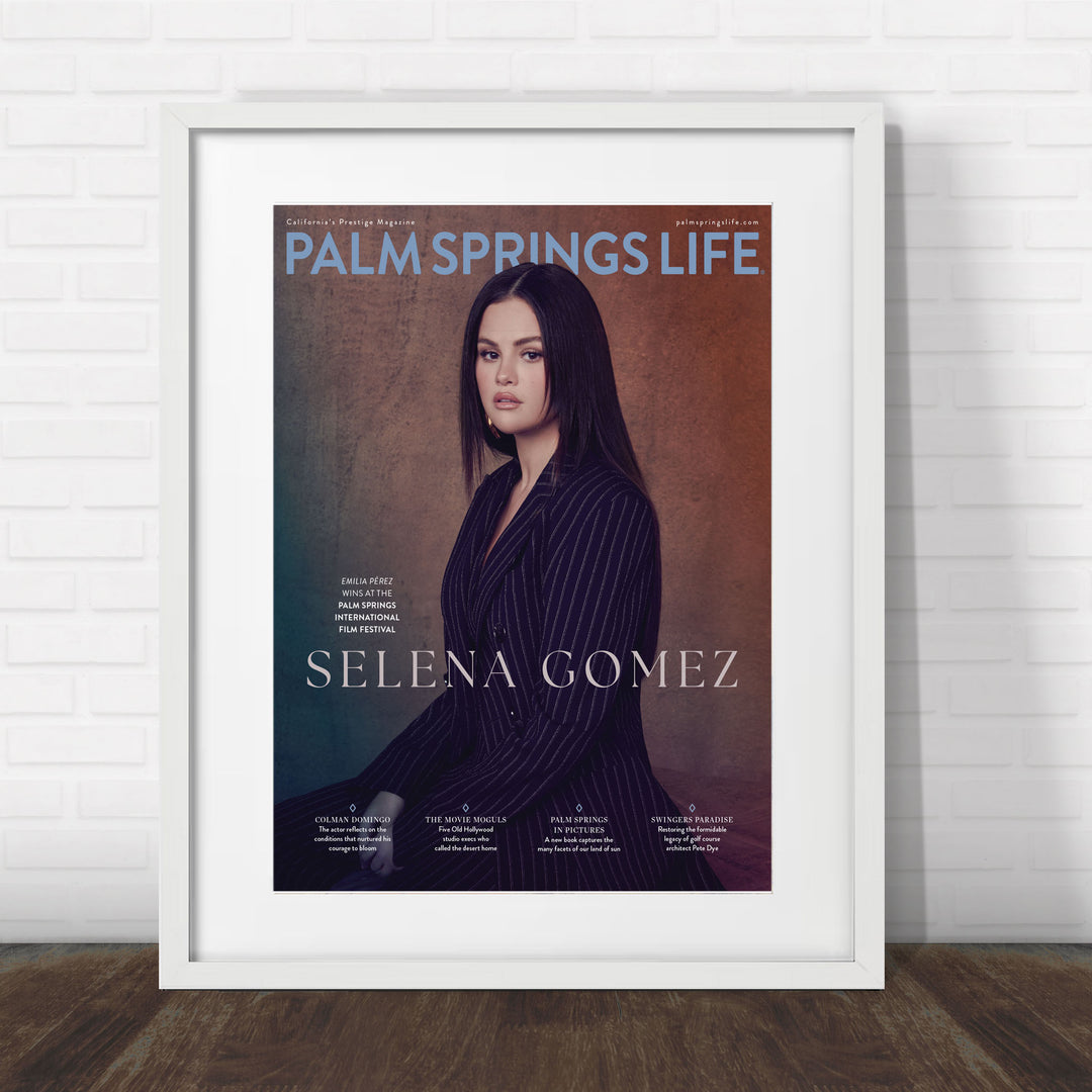 Palm Springs Life - January 2025 - Cover Poster (Selena Gomez)