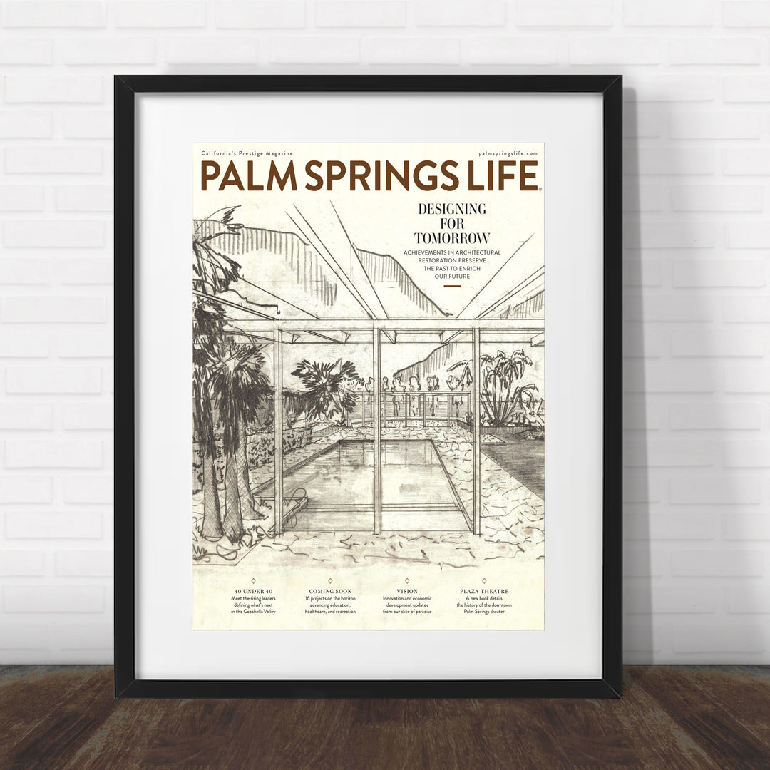 Palm Springs Life - October - 2025 - Cover Poster