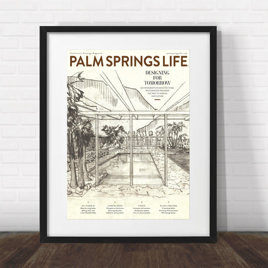 Palm Springs Life - October - 2025 - Cover Poster