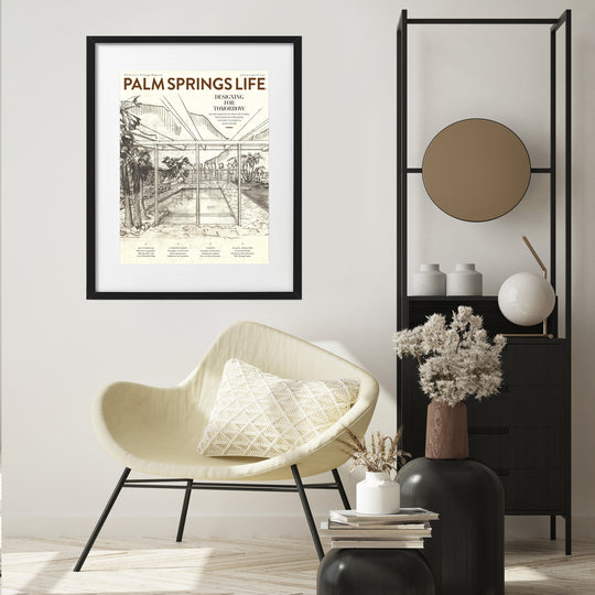 Palm Springs Life - October - 2025 - Cover Poster