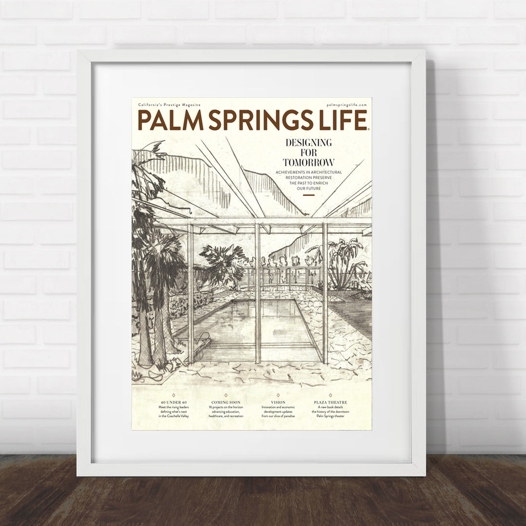 Palm Springs Life - October - 2025 - Cover Poster