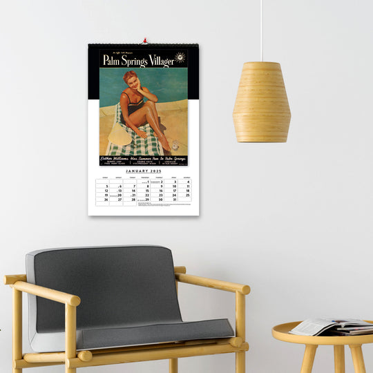 Palm Springs Life Villager Lifestyle Calendar 2025