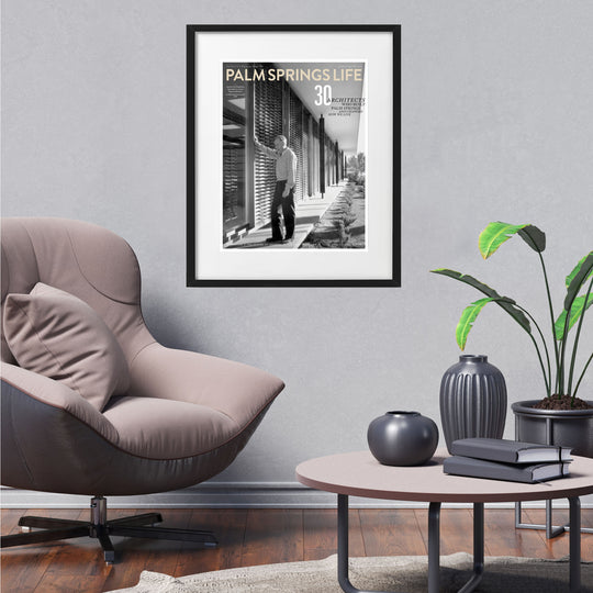 Palm Springs Life - February - 2026 - Cover Poster - Modernism