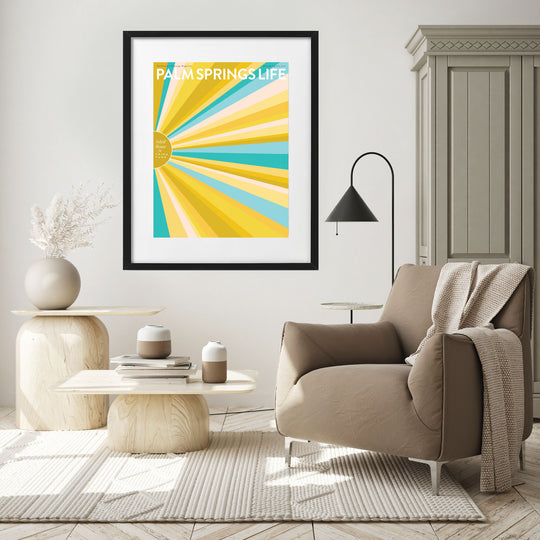 Palm Springs Life - March - 2026 - Cover Poster - Soleil House by Trina Turk
