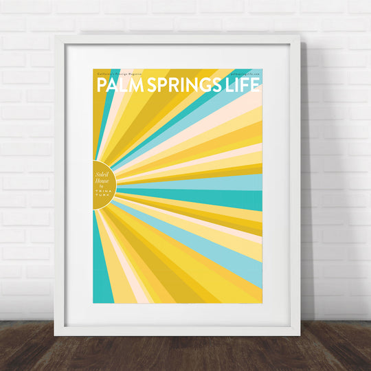 Palm Springs Life - March - 2026 - Cover Poster - Soleil House by Trina Turk