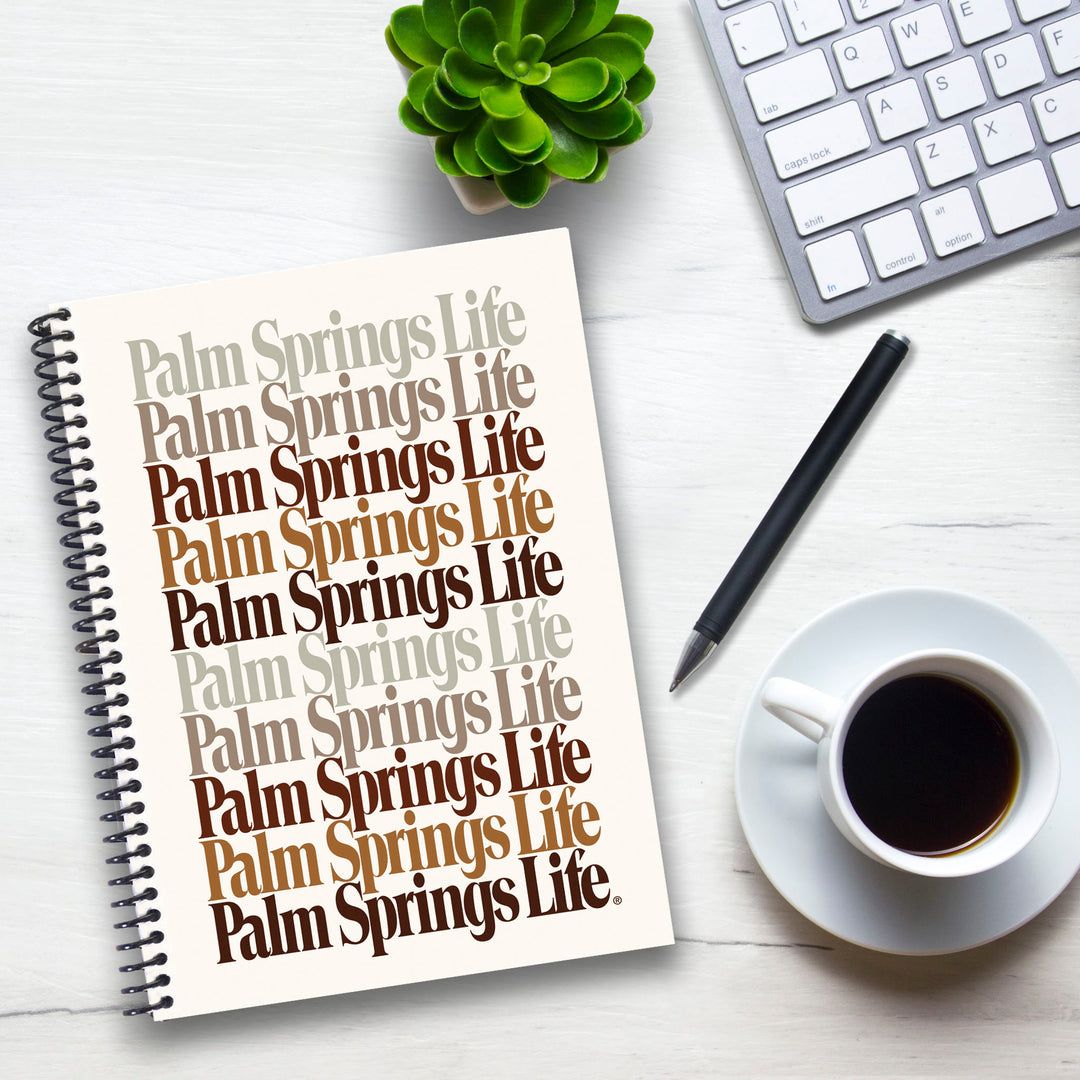 Palm Springs Life - Vintage logo on repeat