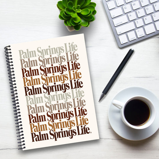 Palm Springs Life - Vintage logo on repeat