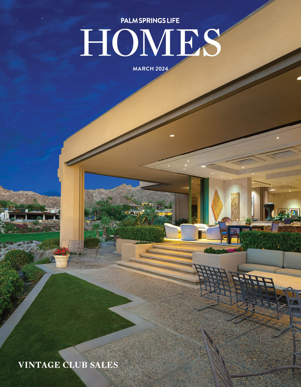 Palm Springs Life HOMES March 2024