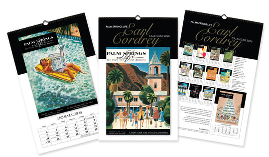 Palm Springs Life Earl Cordrey Calendar 2027