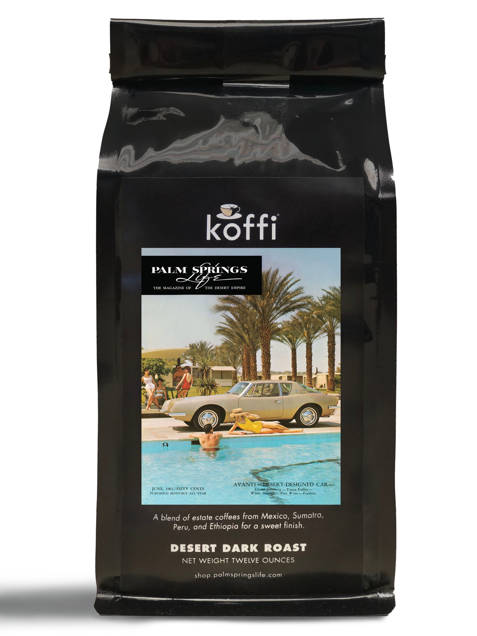 Coffee from Koffi and Palm Springs Life