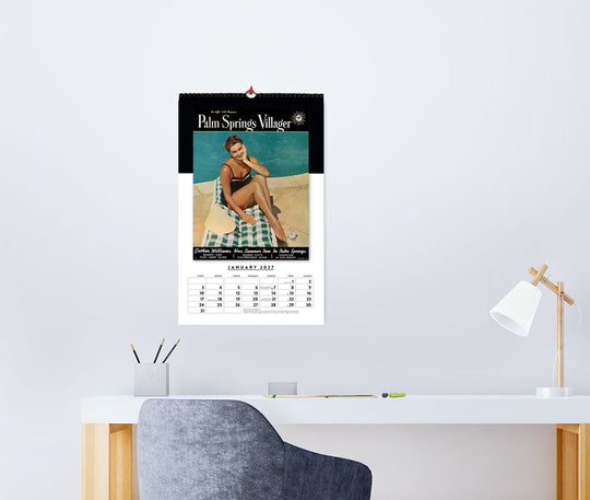 Palm Springs Life Villager Lifestyle Calendar 2027