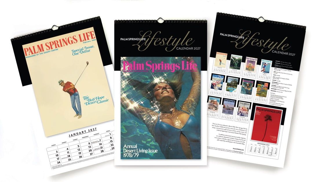 Palm Springs Life Lifestyle Calendar 2027