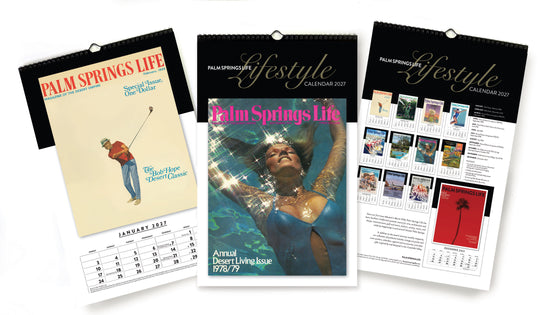 Palm Springs Life Lifestyle Calendar 2027
