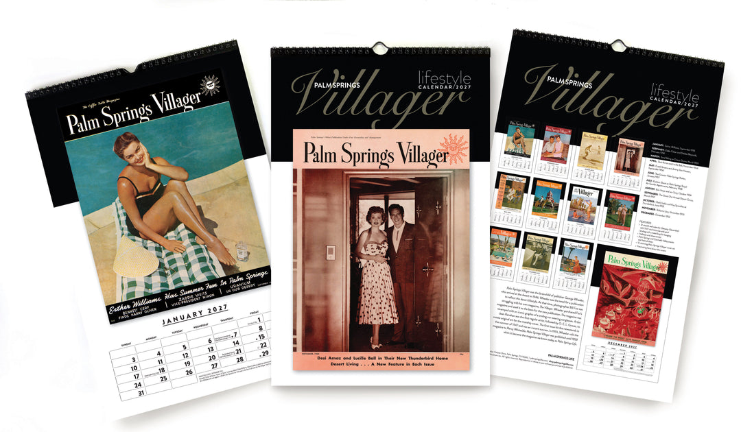 Palm Springs Life Villager Lifestyle Calendar 2027