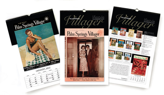 Palm Springs Life Villager Lifestyle Calendar 2027