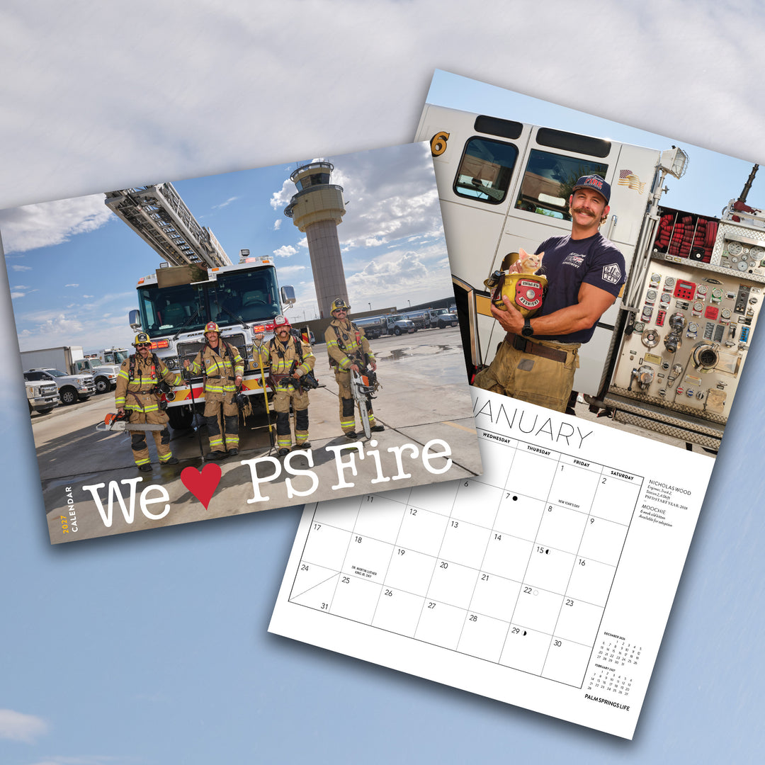 Palm Springs Fire Department Calendar 2027