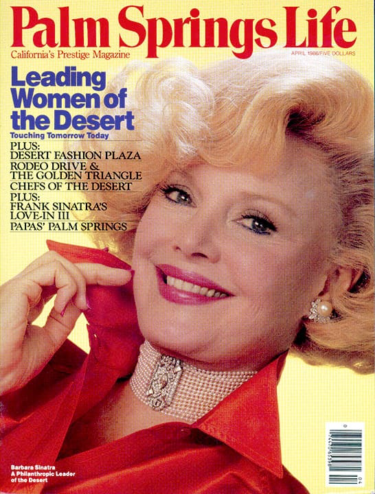 Palm Springs Life Magazine April 1986
