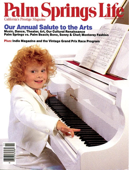 Palm Springs Life Magazine November 1986