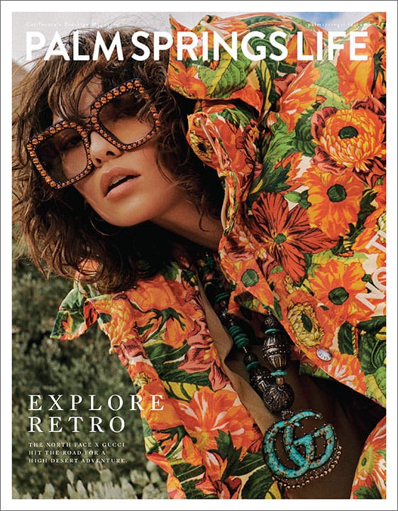 Palm Springs Life March 2021 - Cover Poster Gucci