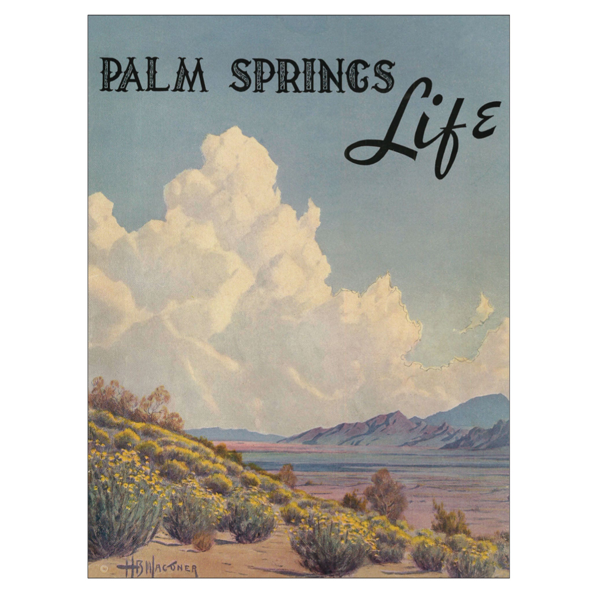Palm Springs Life 1931 - Cover Poster