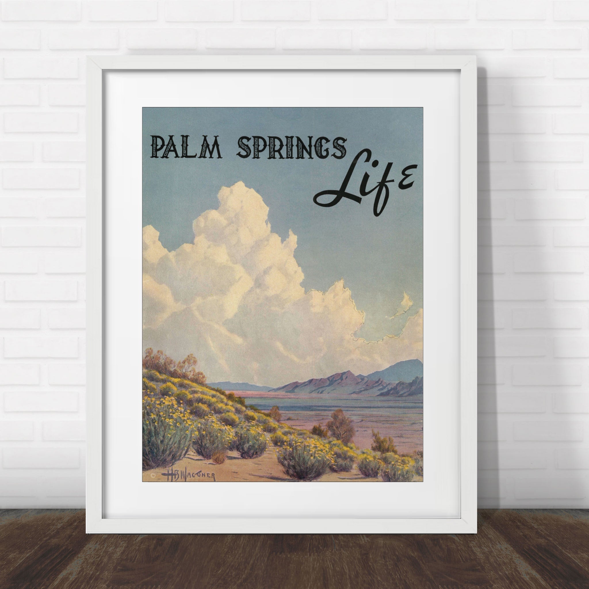 Palm Springs Life 1931 - Cover Poster