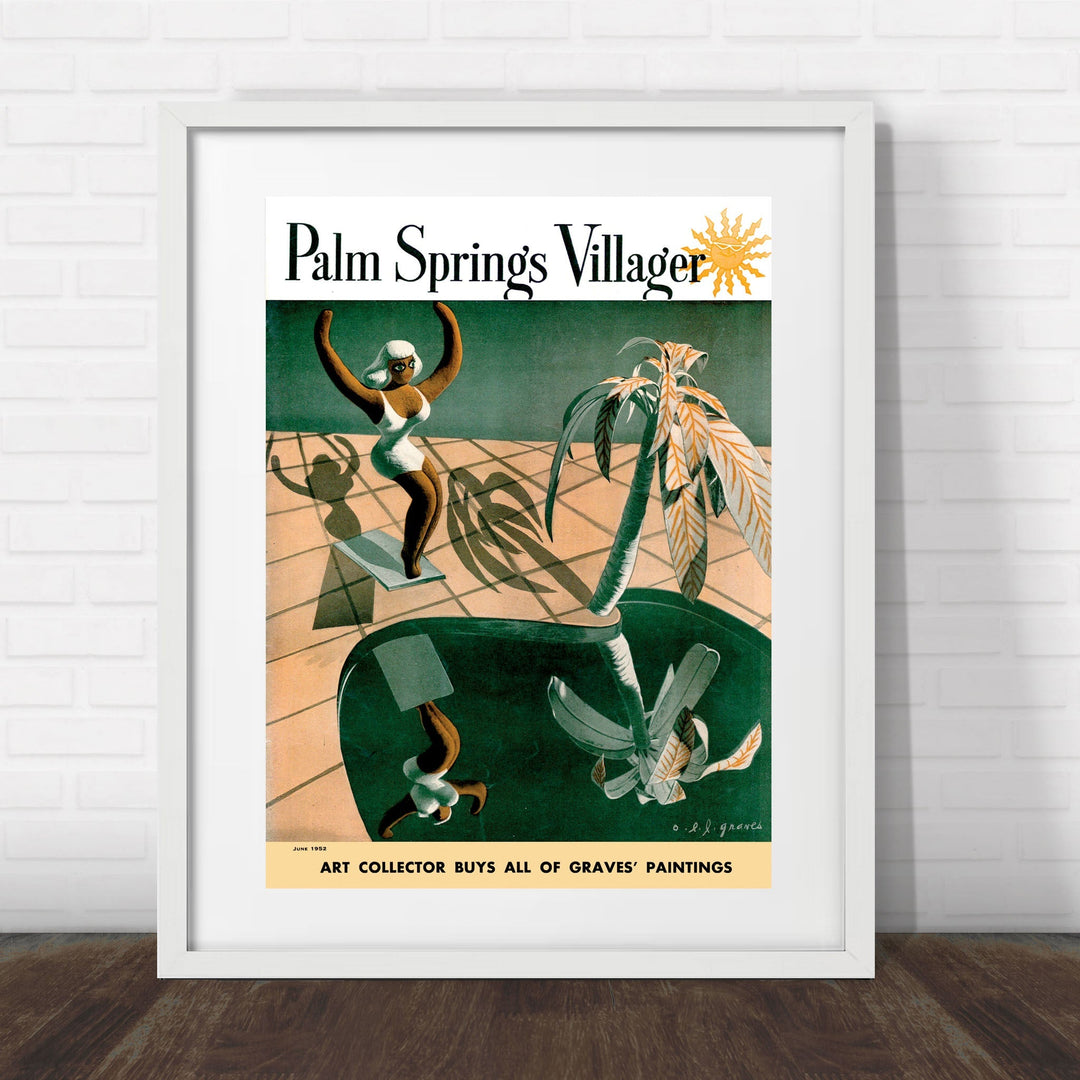 Palm Springs Villager - June 1952 - Cover Poster