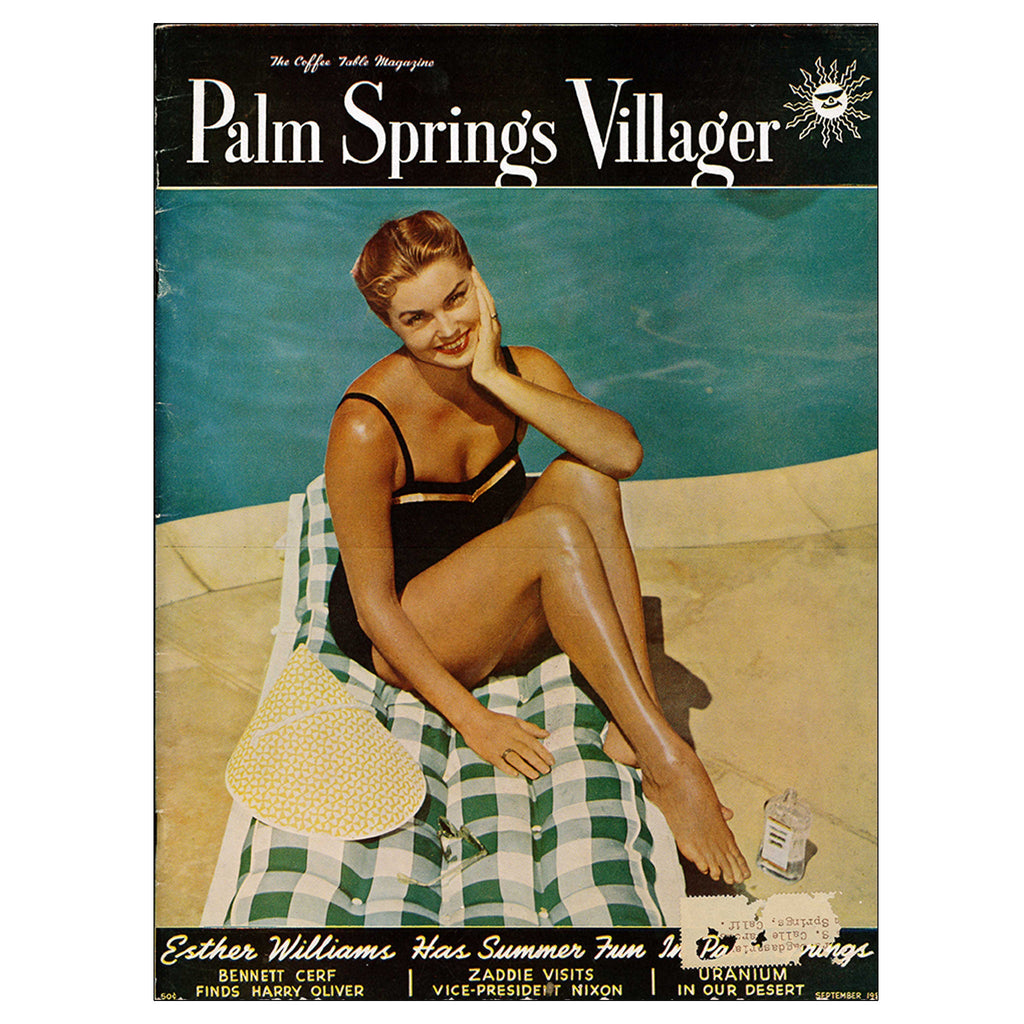 Palm Springs Villager - September 1955 - Cover Poster