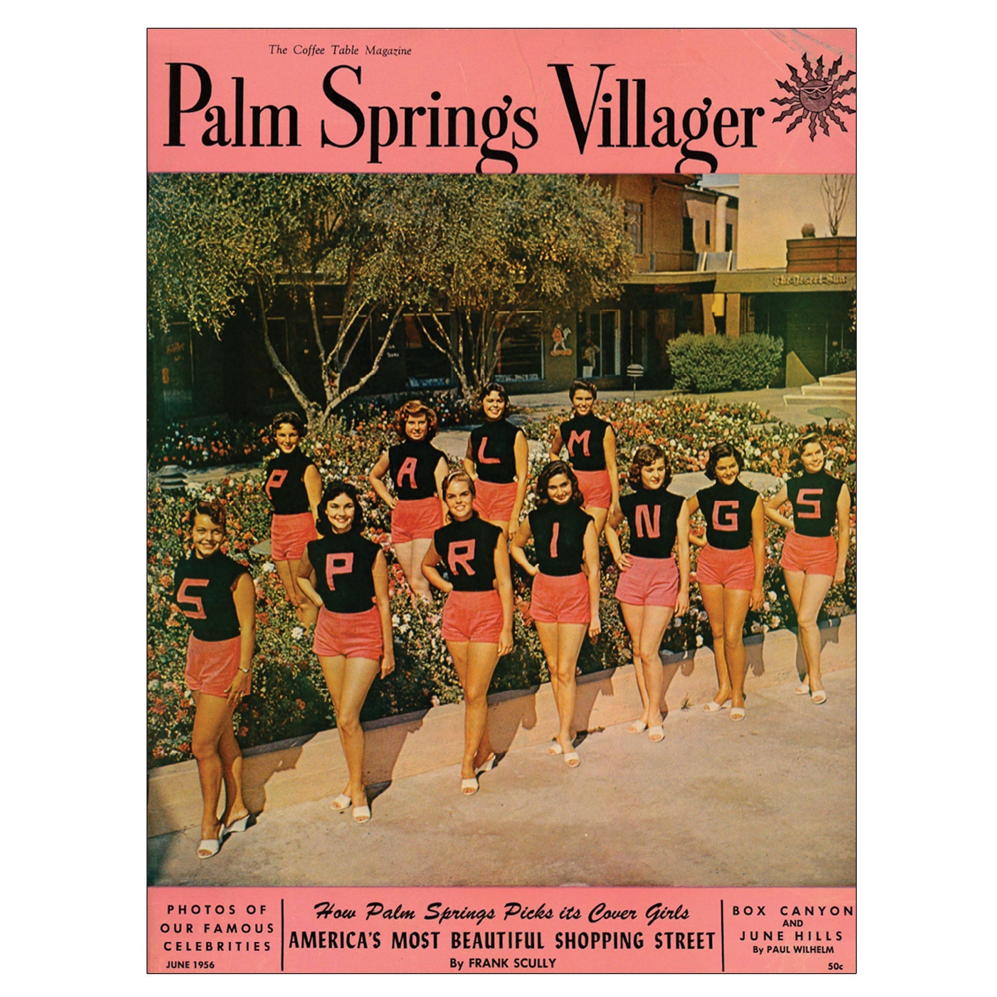 Palm Springs Villager - June 1956 - Cover Poster