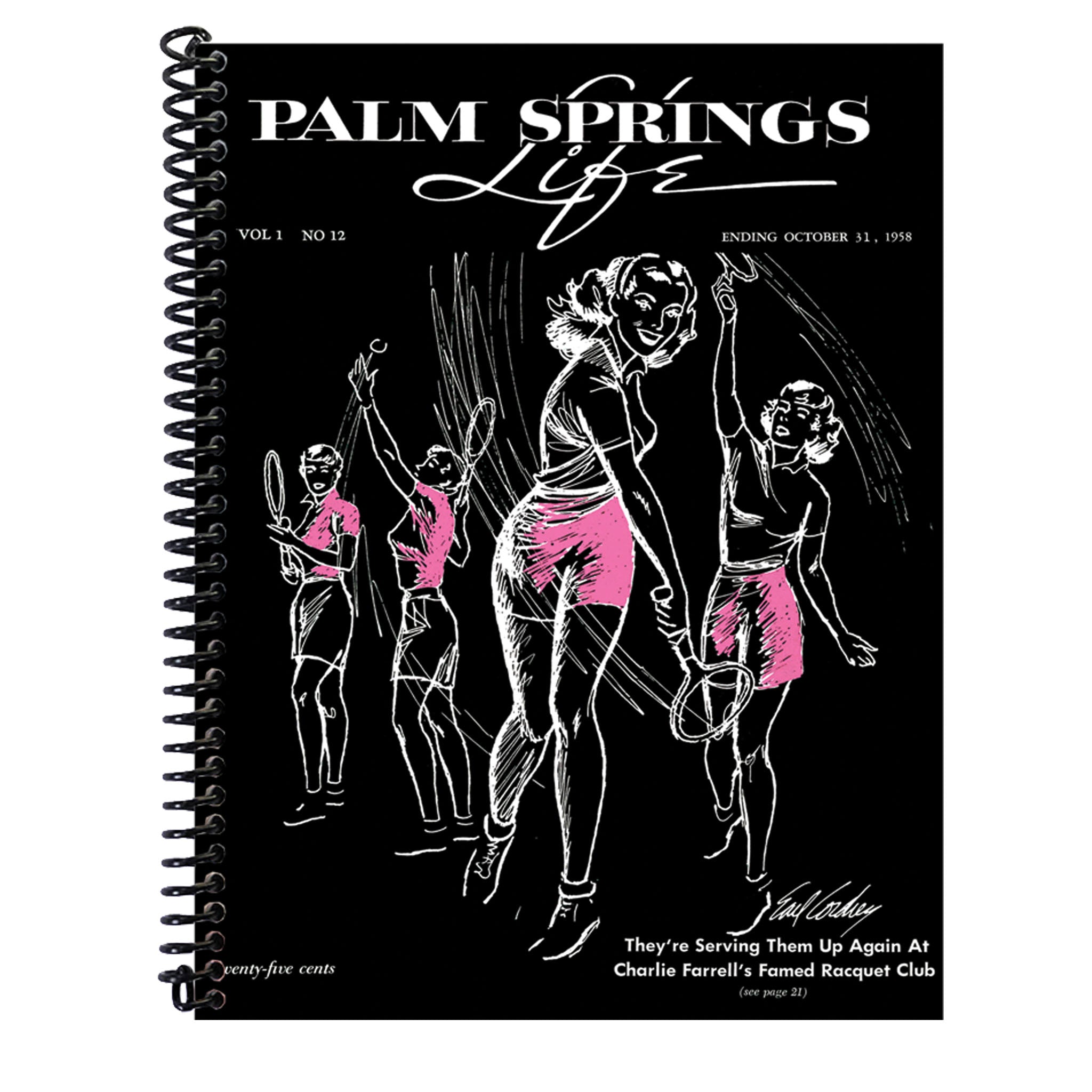 Palm Springs Life Notebook - October 31 1958