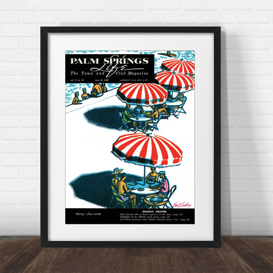 Palm Springs Life - May 28 1960 - Cover Poster