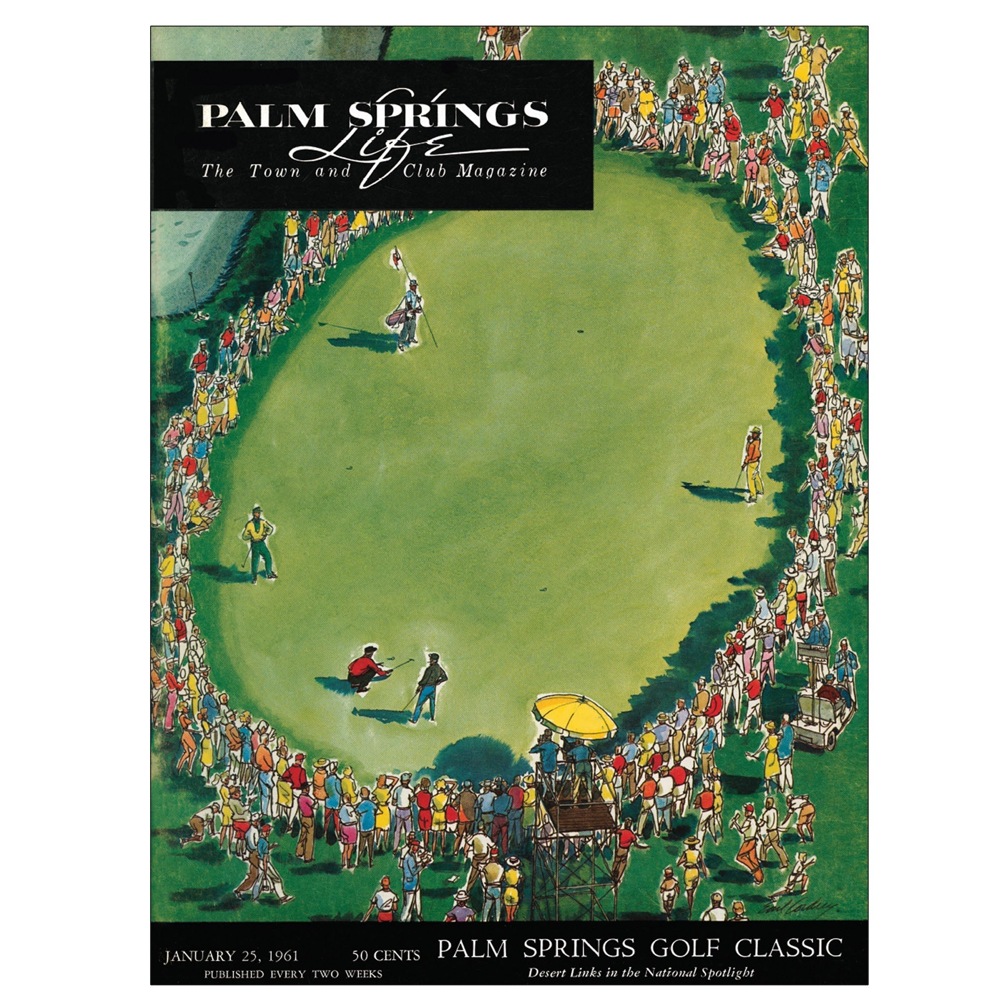 Palm Springs Life - January 25 1961 - Cover Poster