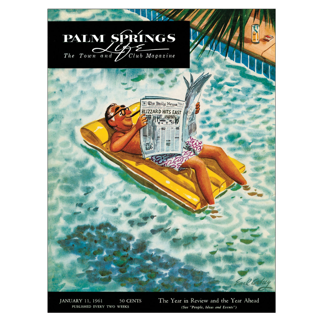 Palm Springs Life - January 11 1961 - Cover Poster