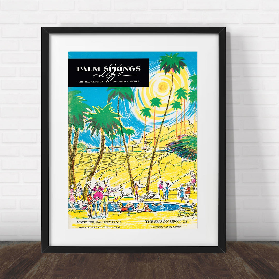 Palm Springs Life - November 1961 - Cover Poster
