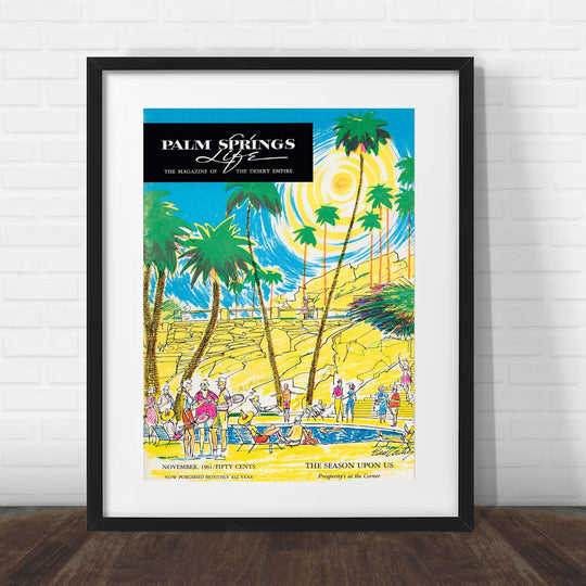Palm Springs Life - November 1961 - Cover Poster