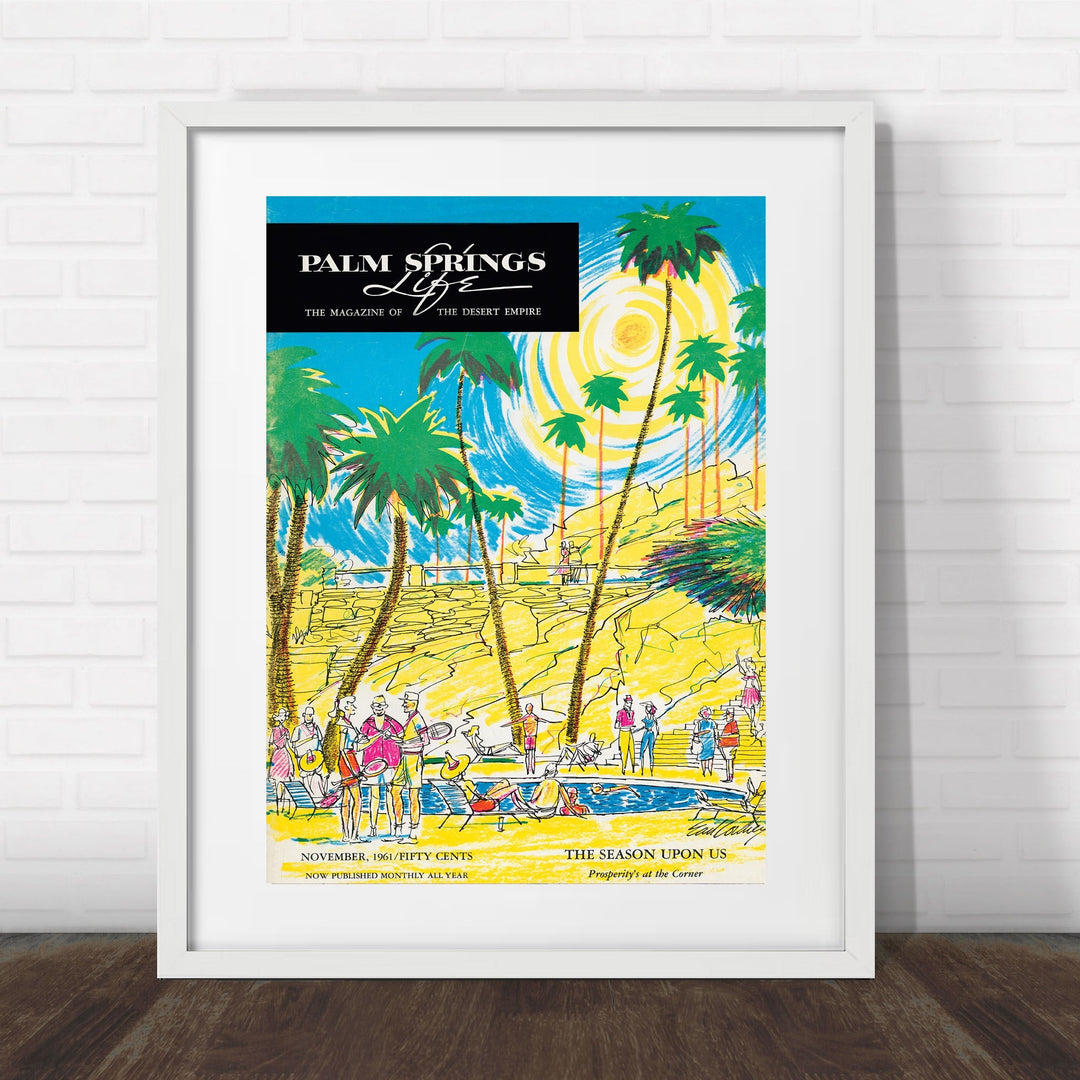 Palm Springs Life - November 1961 - Cover Poster