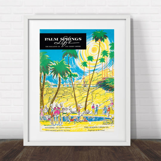 Palm Springs Life - November 1961 - Cover Poster