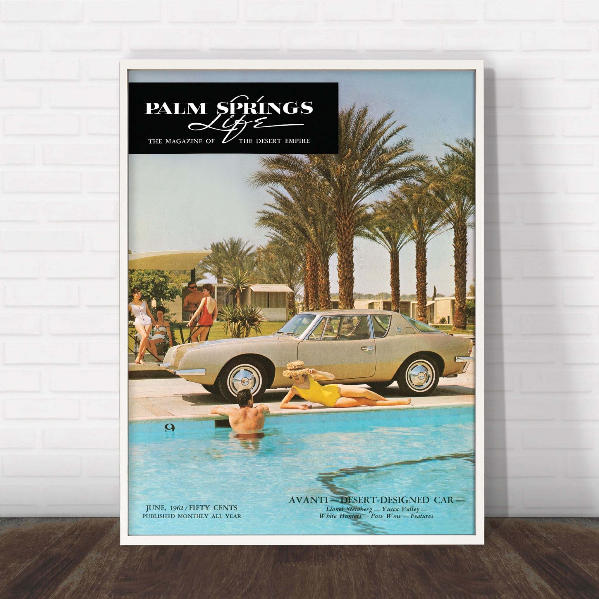 Palm Springs Life - June 1962 - Cover Poster