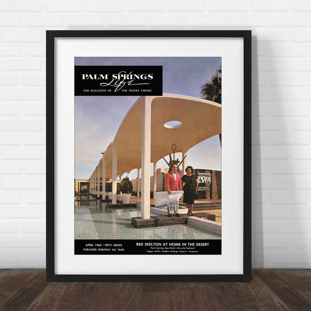 Palm Springs Life - April 1963 - Cover Poster