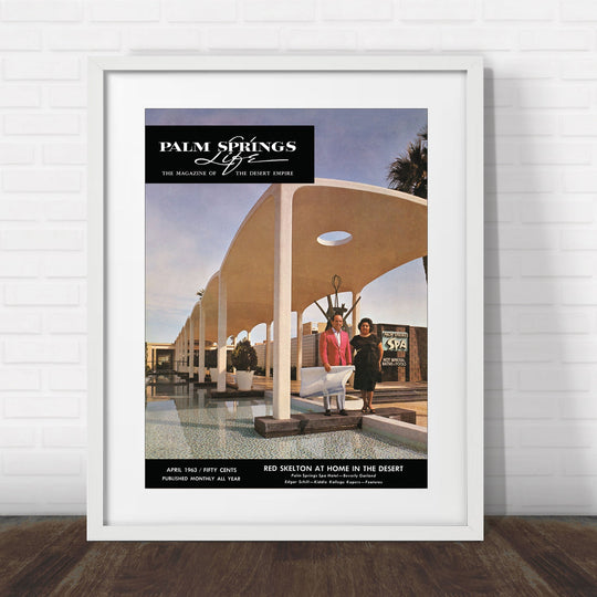 Palm Springs Life - April 1963 - Cover Poster