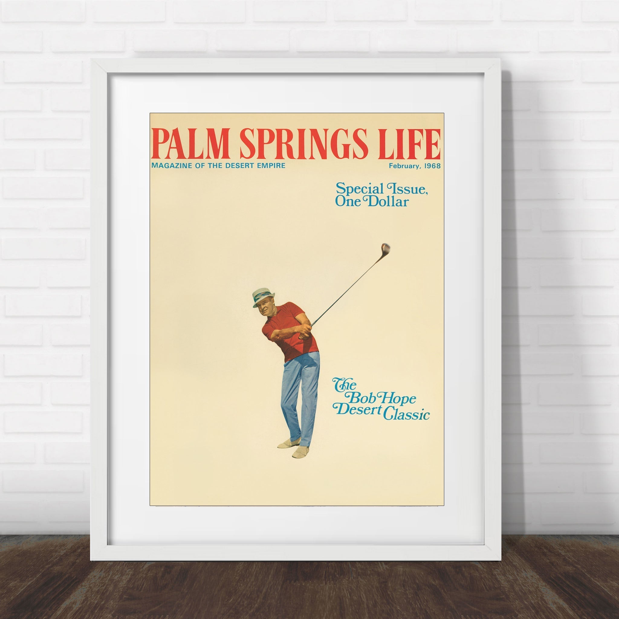Palm Springs Life - February 1968 - Cover Poster