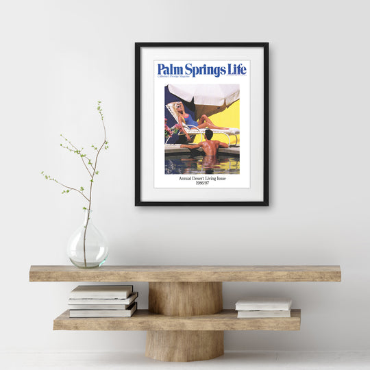 Palm Springs Life - September 1986 - Cover Poster