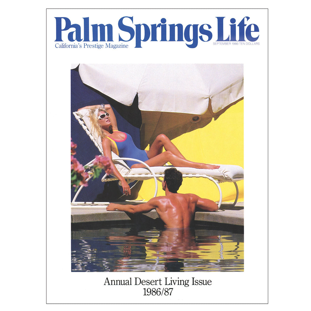 Palm Springs Life - September 1986 - Cover Poster